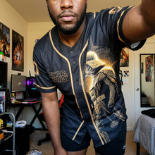 Load image into Gallery viewer, Personalized Star Wars Baseball Jersey Gift for Movie Fans