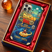 Load image into Gallery viewer, Personalized Dragon Ball 40th Anniversary Phone Case Gift for Movie Fans