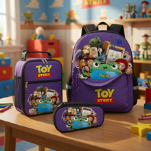 Load image into Gallery viewer, Personalized Toy Story School Backpack Set for Kids - Lunch Bag, Pencil Case & Water Bottle