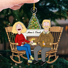 Load image into Gallery viewer, Personalized Acrylic Christmas Ornament for Couples with Custom Names