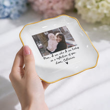 Load image into Gallery viewer, Personalized Lace Jewelry Dish Custom Name Gift for Mom