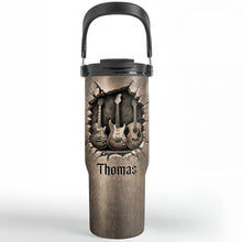 Load image into Gallery viewer, Personalized 30oz Tumbler for Music Lovers Custom Name Gift