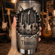 Load image into Gallery viewer, Personalized 20oz Stainless Steel Tumbler Custom Music Gift
