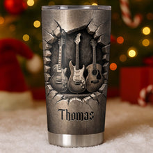Load image into Gallery viewer, Personalized 20oz Stainless Steel Tumbler Custom Music Gift