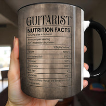 Load image into Gallery viewer, Personalized Music Accent Mug Custom Guitar Design Gift for Him