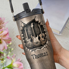 Load image into Gallery viewer, Personalized 30oz Tumbler Custom Name Gift for Music Lovers