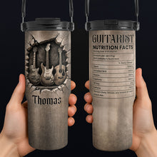 Load image into Gallery viewer, Personalized 30oz Tumbler Custom Name Gift for Music Lovers