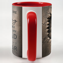 Load image into Gallery viewer, Personalized 3D Guitar Accent Mug Custom Gift for Music Lovers