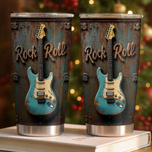 Load image into Gallery viewer, Personalized Stainless Steel Tumbler Custom Music Gift for Dad