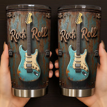 Load image into Gallery viewer, Personalized Stainless Steel Tumbler Custom Music Gift for Dad