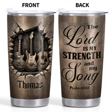 Load image into Gallery viewer, Personalized 20oz Stainless Steel Tumbler Gift for Dad - Christian Music Lovers