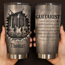 Load image into Gallery viewer, Personalized Music Lover Gift Custom Name 20oz Tumbler