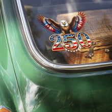 Load image into Gallery viewer, 250th Anniversary American Eagle Car Window Decal Sticker