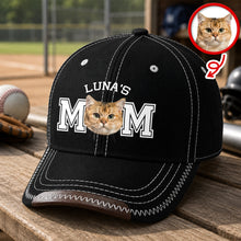Load image into Gallery viewer, Personalized Dog Photo Baseball Cap Custom Gift for Pet Dad