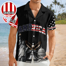 Load image into Gallery viewer, Personalized Hawaiian Shirt We The People 250 Years Gift