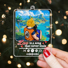 Load image into Gallery viewer, Personalized Acrylic Ornament Love Song Gift for Couples