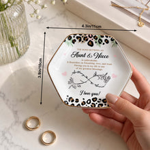 Load image into Gallery viewer, Personalized Hexagonal Jewelry Dish Custom Name for Niece