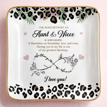 Load image into Gallery viewer, Personalized Ceramic Jewelry Dish Custom Gift for Niece