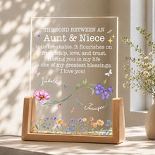 Load image into Gallery viewer, Personalized Acrylic Night Light Custom Name Gift for Niece