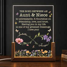 Load image into Gallery viewer, Personalized Acrylic Night Light Custom Name Gift for Niece