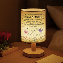 Load image into Gallery viewer, Personalized Fabric Lamp Custom Name Gift for Niece