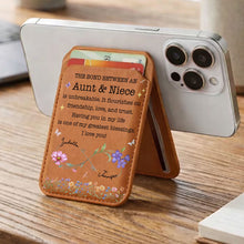 Load image into Gallery viewer, Personalized MagSafe Wallet Custom Name Gift for Niece
