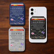 Load image into Gallery viewer, Personalized MagSafe Wallet Custom Name Gift for Niece