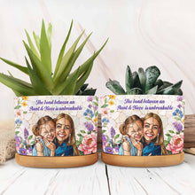 Load image into Gallery viewer, Personalized Ceramic Plant Pot Custom Gift for Niece