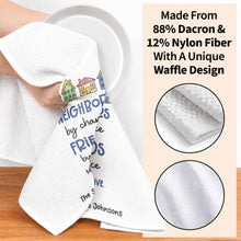 Load image into Gallery viewer, Personalized Kitchen Towel Custom Name Gift for Neighbors