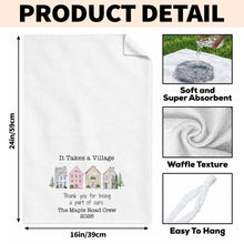 Load image into Gallery viewer, Personalized Thank You Neighbor Kitchen Towel Custom Gift
