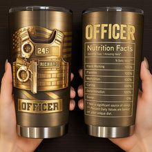 Load image into Gallery viewer, Personalized 20oz Stainless Steel Tumbler Custom Name Gift for Dad