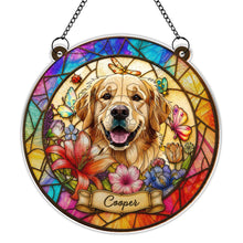 Load image into Gallery viewer, Personalized Custom Dog Suncatcher Gift for Pet Lovers