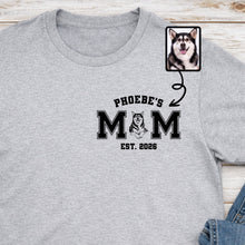 Load image into Gallery viewer, Personalized Dad Est Dog T-Shirt Custom Pet Illustration Gift