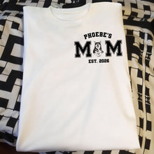 Load image into Gallery viewer, Personalized Dad Est Dog T-Shirt Custom Pet Illustration Gift