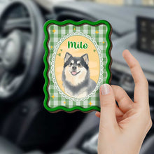 Load image into Gallery viewer, Personalized Car Visor Clip Custom Dog Photo Gift for Pet Lovers