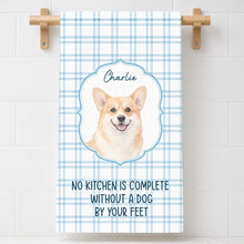 Load image into Gallery viewer, Personalized Cat Photo Kitchen Towel Custom Decor Gift for Cat Lovers