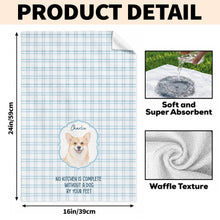 Load image into Gallery viewer, Personalized Cat Photo Kitchen Towel Custom Decor Gift for Cat Lovers