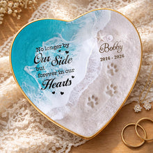Load image into Gallery viewer, Personalized Heart Jewelry Dish Custom Name Pet Memorial Gift