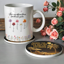Load image into Gallery viewer, Personalized Ceramic Coaster Custom Name Retirement Gift