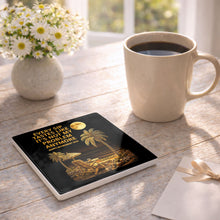 Load image into Gallery viewer, Personalized Ceramic Coaster Custom Name Funny Retirement Gift