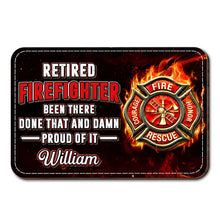 Load image into Gallery viewer, Personalized Car Visor Clip Retired Firefighter Gift Idea