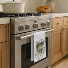 Load image into Gallery viewer, Personalized Fishing Kitchen Towel Custom Name Gift for Dad