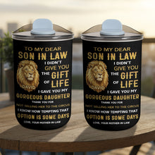 Load image into Gallery viewer, Personalized 10oz Tumbler Custom Gift for Son-in-Law