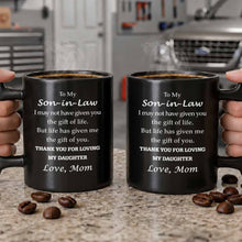 Load image into Gallery viewer, Personalized Wrench Handle Coffee Mug Custom Gift for Son-In-Law