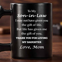 Load image into Gallery viewer, Personalized Wrench Handle Coffee Mug Custom Gift for Son-In-Law