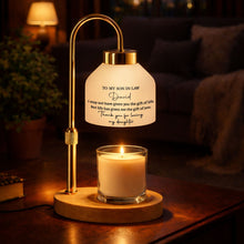 Load image into Gallery viewer, Personalized Candle Warmer Lamp Custom Name Gift for Son-in-Law