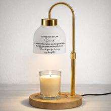 Load image into Gallery viewer, Personalized Candle Warmer Lamp Custom Name Gift for Son-in-Law