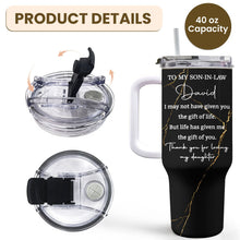 Load image into Gallery viewer, Personalized 40oz Tumbler Custom Name Gift for Son-in-Law