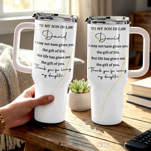 Load image into Gallery viewer, Personalized 40oz Tumbler Custom Name Gift for Son-in-Law