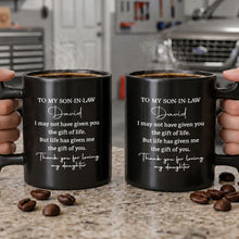 Load image into Gallery viewer, Personalized Wrench Handle Coffee Mug Custom Gift for Son-in-Law